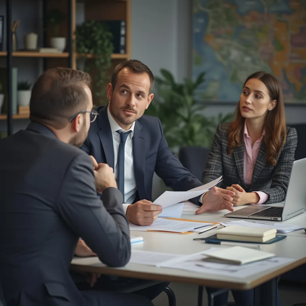 Líder de equipo, mujer ejecutiva